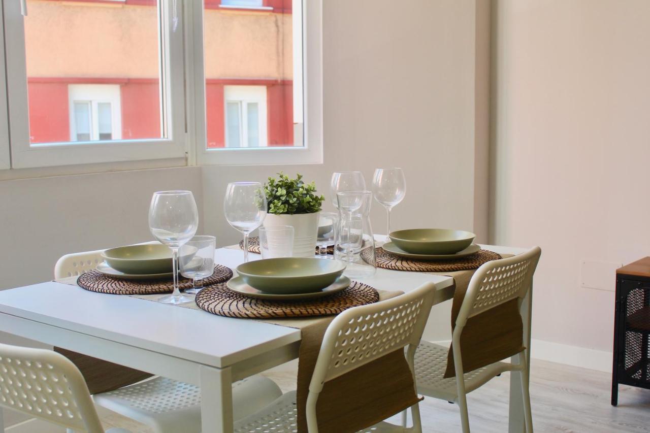 Moderno Apartamento En El Centro De Coruna Lägenhet A Coruña Exteriör bild